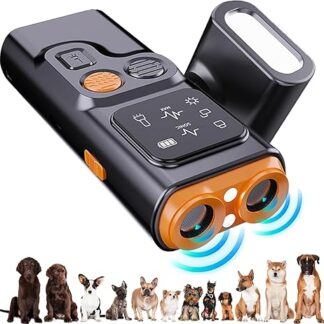 BarkGuard Bark Guard Anti Barking Device for Dogs, Anti-Barking for Dogs, Dog Barking Deterrent Device with HD Display and LED Torch, Dog Training Devices, Behavior Aids (1 Piece)