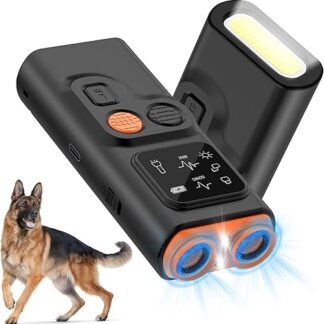 Songsier Antibarking for Dogs, Ultrasonic Anti Bark Device Dogs, Handheld Anti Bark Device for Dogs, Dog Bark Deterrent, Dog Training Devices, Behavior Aids, Outdoors, Home