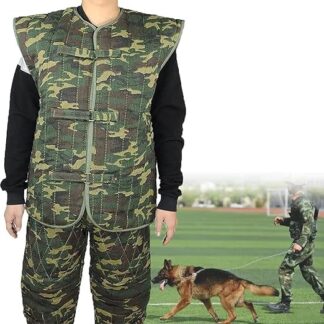 Robuster, professioneller, bissfester Anzug mit vollständigem Bissschutz für das Hundetraining, Schutzkleidung für das Training von Militärhunden