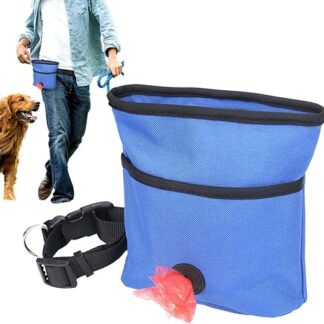 ycezw Leckerlibeutel für kleine Hunde – Bund für Spaziergänge mit Hundefutter, wasserdicht, auslaufsicher, mit Kotbeutel für tägliches Training und Verhaltenshilfe für Wandern, Outdoor-Abenteuer