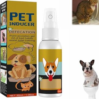 Dog Potty Training Spray, Pet Potty Training Spray, Pet Defecation Induction, Pet Toilet Sprayer for Dogs, Dog Toilet Training for Indoor and Outdoor Use