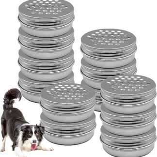 Dog Fragrance Training Kit Dog Agility Equipment 12 Pieces Aluminium Dog Agility Fragrance Training Equipment Dogs Nose Odour Training Container Fragrance Work Kit Cans for Dog Training
