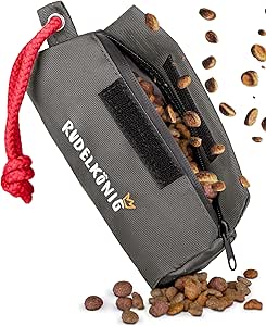 Rudelkönig Food Bag for Dogs – Fetch Bag for Dog Training – Robust Food Dummy for Treats – Food Bag Dog Training