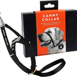 Canny Collar Training Halter, Anti-Pull Collar, Easy to Use, Train Your Dog, Do Not Pull on a Lead, Comfortable, Soft, Safe and Effective