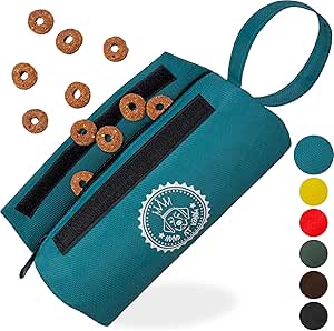 HUND IST KÖNIG Premium Fetch Dummy for Dogs, Food, Dog Treats, Ideal Food Bag for Dog and Puppy Training, with Free E-Book [English not Guaranteed]