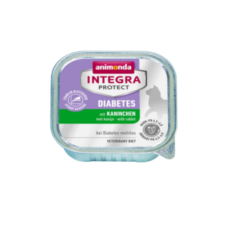 Корм для кошек Animonda INTEGRA PROTECT DIABETES CAT DISH 100G RABBIT для кошек, страдающих диабетом