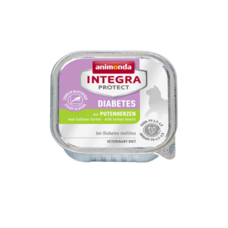Корм для кошек Animonda INTEGRA PROTECT DIABETES 100 г с сердцем индейки для кошек, страдающих диабетом
