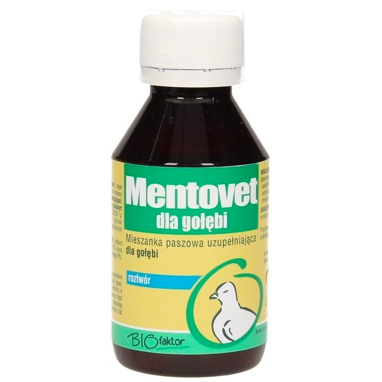 БИОфактор МЕНТОВЕТ ГОЛУБИ 100 МЛ поддерживает дыхание и пищеварение