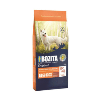 Bozita DOG ORIGINAL ADULT SENSITIVE SKIN&COAT 12 KG корм для взрослых собак