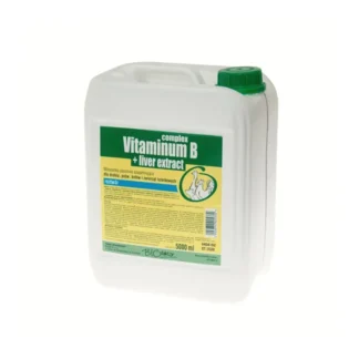 BIOfaktor ВИТАМИН B-КОМПЛЕКС+ЭКСТРАКТ ПЕЧЕНИ 5 л витамины для птиц, собак, кошек и пушных зверей