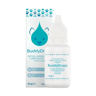 Biowet Puławy BUDDY DROPS 15 ML очищающие и увлажняющие глазные капли для животных