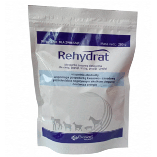 Электролиты Biowet Puławy REHYDRAT 280 G для телят, поросят, ягнят, козлят и жеребят