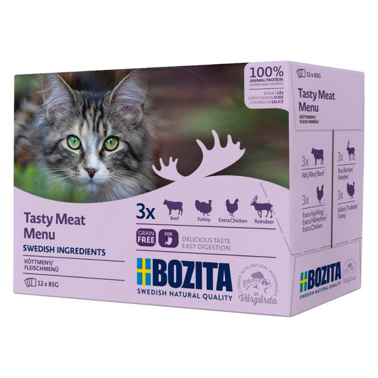 Bozita MULTIBOX МЯСНЫЕ ПАКЕТЫ 12 X 85 Г