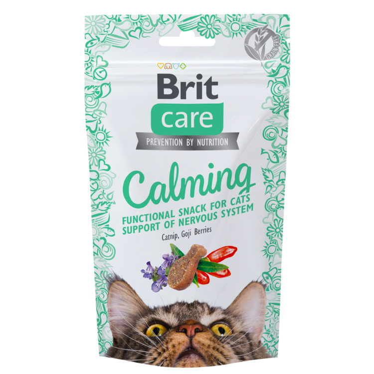 Brit Care успокаивающий корм для кошек 50 г
