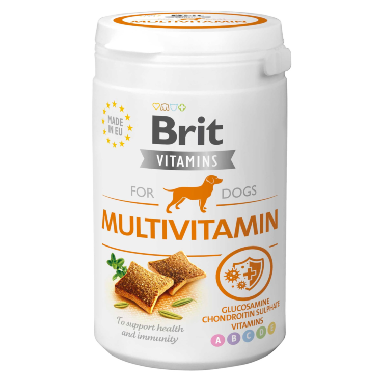 Brit VITAMINS MULTIVITAMIN 150 г полувлажные витаминные лакомства для собак
