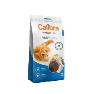 Calibra CAT PREMIUM ADULT POULTRY 2 кг сухой корм с птицей, без пшеницы и сои для взрослых кошек