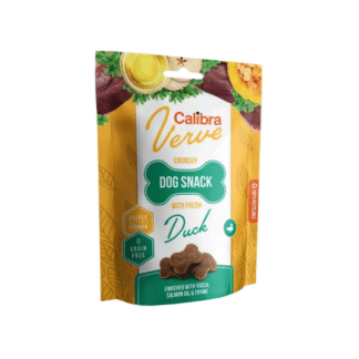 Calibra DOG VERVE CRUNCHY SNACK FRESH DUCK 150 г хрустящие снеки с уткой для собак