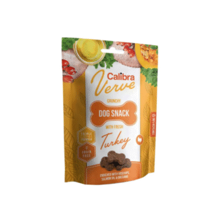 Calibra DOG VERVE CRUNCHY SNACK FRESH TURKEY 150 г хрустящее лакомство из индейки для собак