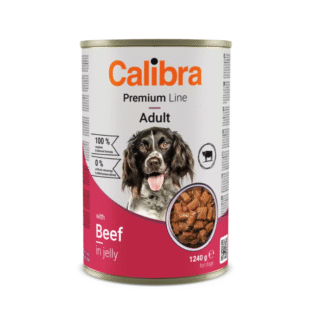 Calibra DOG PREMIUM BEEF 1240 г НОВАЯ говядина в желе для взрослых собак