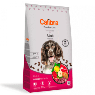 CALIBRA DOG PREMIUM ADULT BEEF 12 кг корм с говядиной для взрослых собак всех пород
