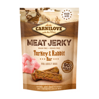 Протеиновые батончики Carnilove JERKY TURKEY & RABBIT BAR 100 г с индейкой и кроликом
