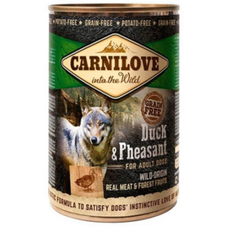 Carnilove DOG DUCK/PHEASANT 400 г влажный консервированный корм для собак без зерна
