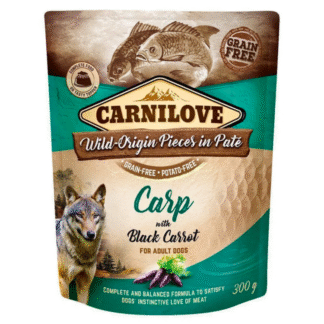 Carnilove CARP & BLACK CARROT DOG BAG 300 г влажный корм с карпом и морковью для собак
