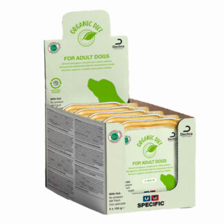 Органический рыбный паштет Dechra Specific C-Bio-W Organic Fish для собак, 5 x 150 г