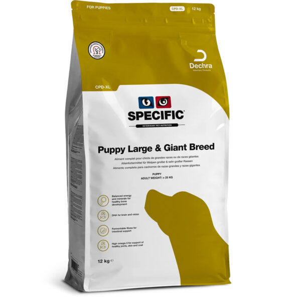 Корм Dechra Specific CPD-XL Puppy для щенков крупных и гигантских пород
