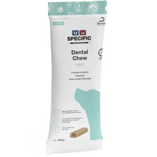 Dechra Specific CT-DC-L Dental Chew Large 100 г, лакомство для зубов для взрослых собак средних и крупных пород