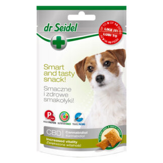 DermaPharm DR SEIDEL СРЕДСТВА ДЛЯ ПОВЫШЕНИЯ ЖИЗНЕННОЙ СИЛЫ ДЛЯ СОБАК (С КБД) 90 г