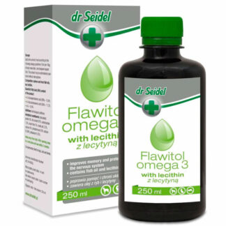DermaPharm Dr. Seidel FLAWITOL OMEGA 3 С ЛЕЦИТИНОМ 250 МЛ рыбий жир для иммунитета