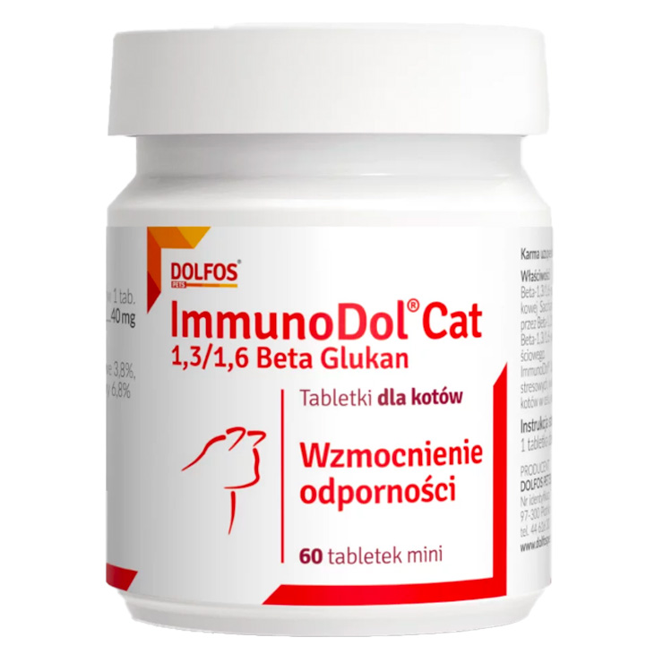 Dolfos CANIS/CAT IMMUNODOL MINI 60 TABLETS поддержка иммунитета