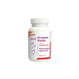Долфос ДОЛВИТ ИММУНО ТРАВЫ 90 ТАБЛЕТОК для укрепления иммунитета собак и кошек