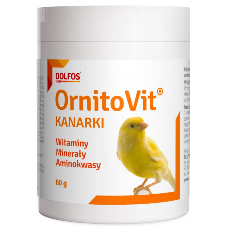 Dolfos ORNITOVIT CANARIES 60 г набор витаминов, минералов и аминокислот
