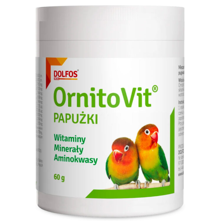 Dolfos ORNITOVIT PAPUŻKI 60 G набор витаминов, минералов и аминокислот