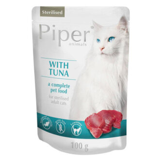 Dolina Noteci PIPER FOR CATS STERILISED WITH TUNA SACHET 100 G