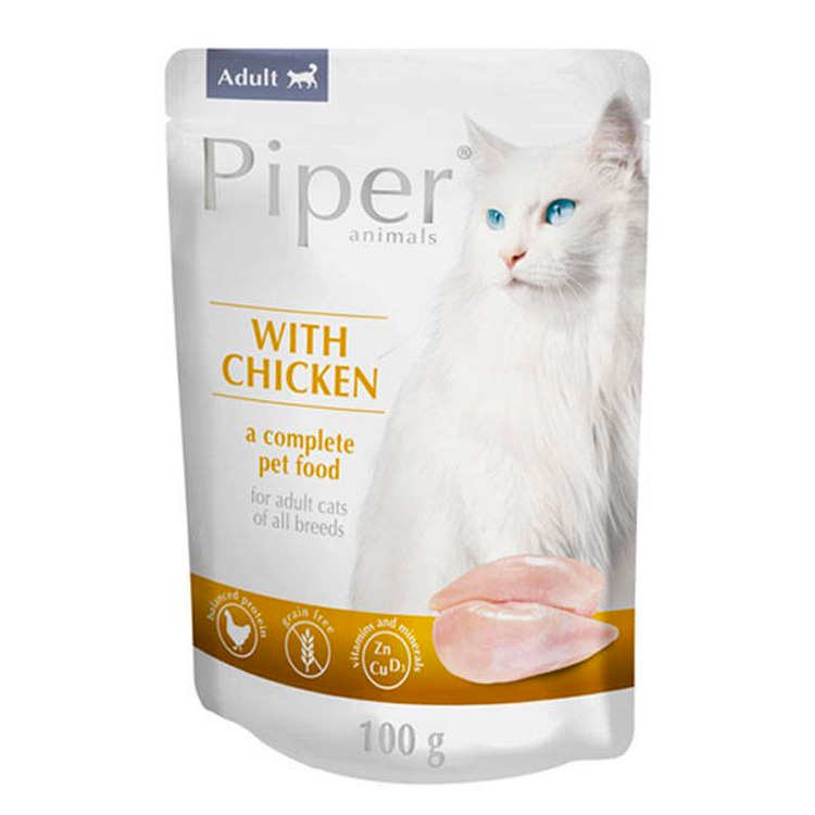 Dolina Noteci PIPER FOR CATS WITH CHICKEN SACHET 100 G