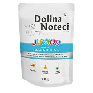 Dolina Noteci PREMIUM JUNIOR RICH IN LAMB 300 Г САШЕ
