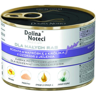 Долина Ноцеци ПРЕМИУМ КОРМ ДЛЯ МАЛЫХ ПОРОД, НАСЫЩЕННЫЙ ПЕЧЕНЬЮ КРОЛИКА С ЯЗЫКОМ ОЛЕНЯ 185 Г