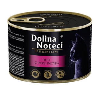Dolina Noteci PREMIUM CAT CAN 185 G TURKEY BREST FILLET