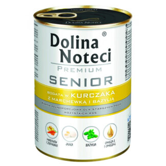 Долина Ноцеци PREMIUM SENIOR RICH IN CHICKEN WITH MACROW AND BASIL 400 G