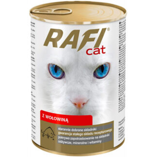 Dolina Noteci RAFI CAT CAN 415 G WITH BEEF IN SAUCE