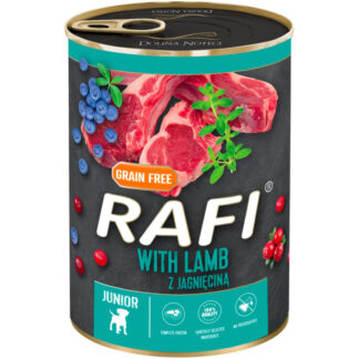Dolina Noteci RAFI DOG CAN JUNIOR LAMB PATE 400 G