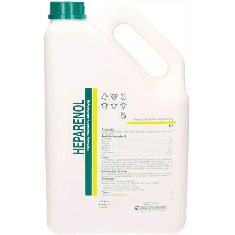 Dopharma HEPARENOL 5 L ожирение, печень, почки