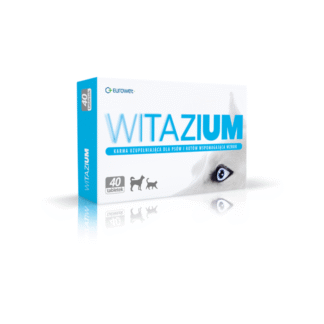 Eurowet ВИТАЗИУМ (WYZIUM) 40 ТАБЛЕТОК для поддержания зрения собак и кошек