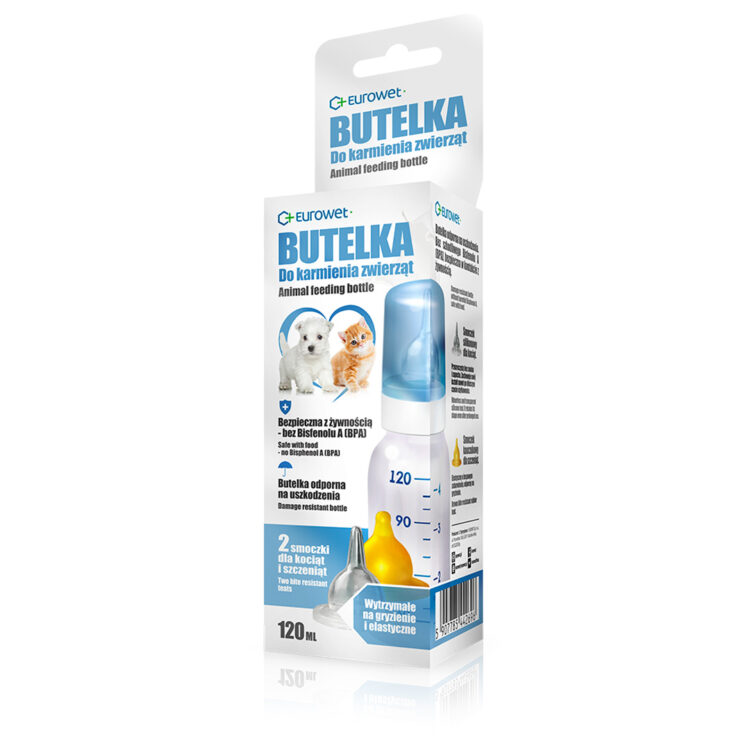 БУТЫЛОЧКА ДЛЯ КОРМЛЕНИЯ ЖИВОТНЫХ Eurowet