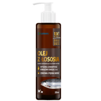 Масло для лосося Eurowet 200 мл для иммунитета, красивой шерсти, репродуктивных способностей