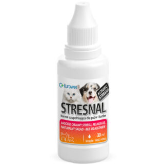 Eurowet STRESSNAL 30 мл снимает стресс, успокаивает собак и кошек