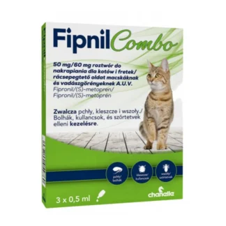 Orion Pharma FIPNIL COMBO CAT 50MG/60MG 3 пипетки капли от блох, клещей и вшей (для кошек и хорьков)